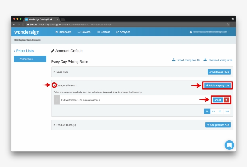 To Add A New Category Pricing Rule, Click Add Category - Portable Network Graphics, transparent png #3814602