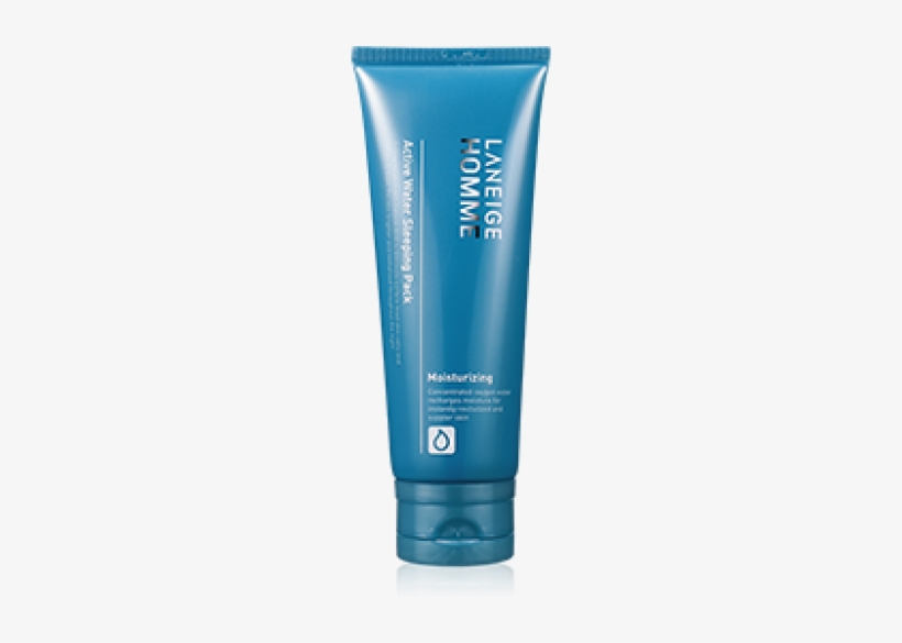 Discontinued Laneige Homme Active Water Sleeping Pack - Laneige Active Water Sleeping Pack, transparent png #3815049