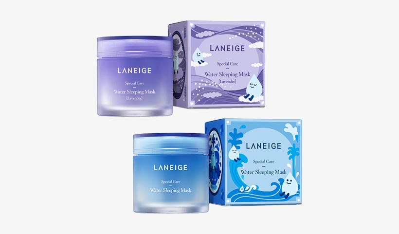 Laneige Special Care Water Sleeping Mask, transparent png #3815072