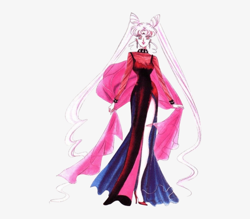 Sailor Moon, Transparent, And Vintage Image - Sailor Moon Black Lady Manga, transparent png #3815256