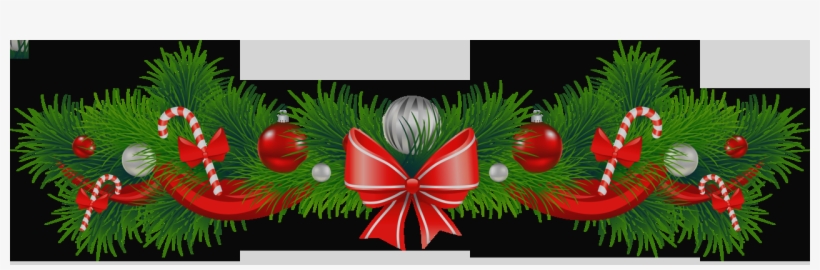 Free Christmas Garland Clipart The Cliparts Christmas - Guirnaldas De Navidad Png, transparent png #3815476