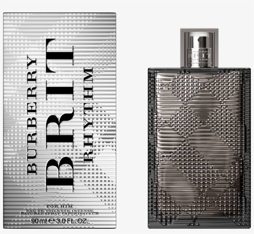 Burberry - Burberry Brit Rhythm Intense 90 Ml - Eau De Toilette, transparent png #3816363