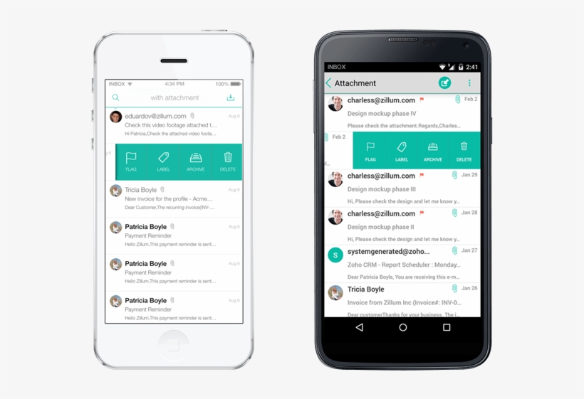 Interacting With Your Emails On Inbox Insight Is A - Alcatel Onetouch Idol 3 (5.5), transparent png #3816709