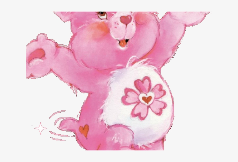 Pink Clipart Care Bear - Sweet Sakura Bear, transparent png #3816754
