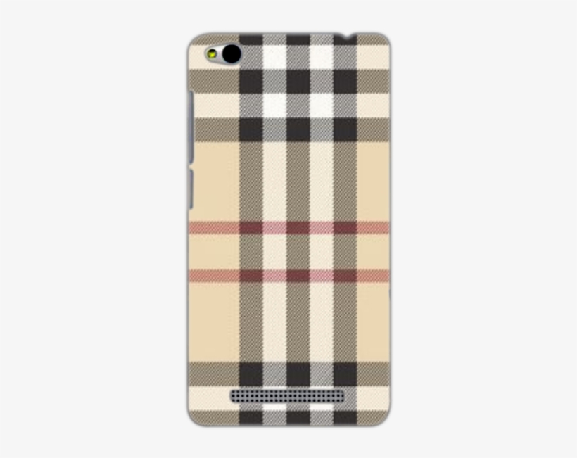 Burberry Printed Back Cover For Xiaomi Mi 3s - Burberry Pattern, transparent png #3817206