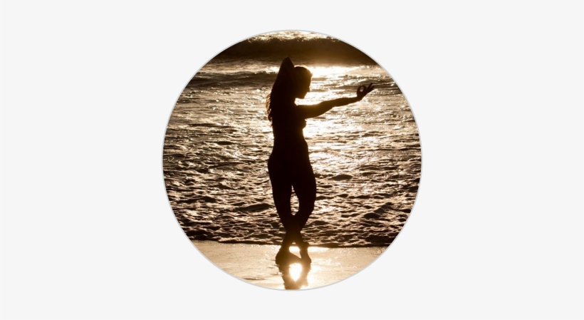 Cool Off By The Bay With Sup Yoga - Silhouette, transparent png #3817302