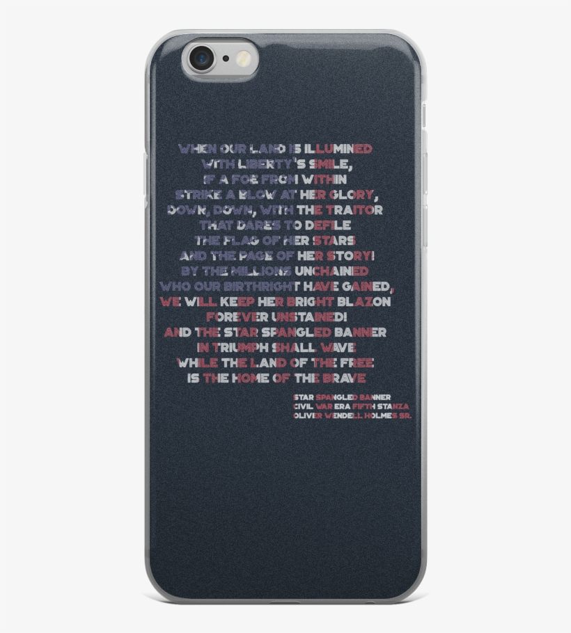 Star Spangled Banner - Iphone, transparent png #3817545