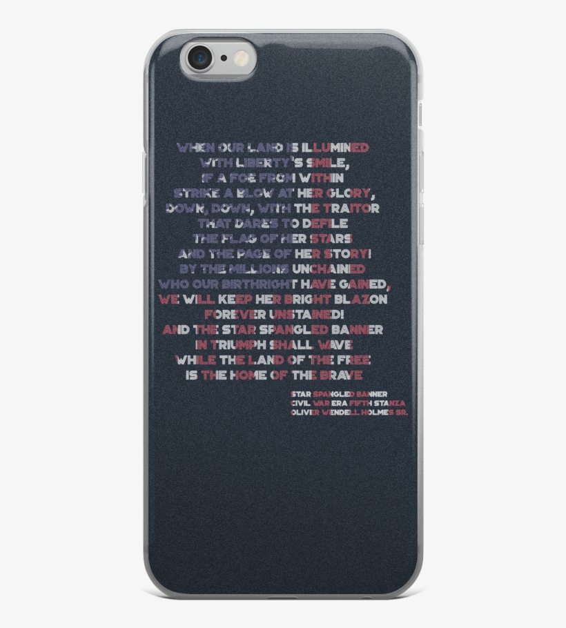 Star Spangled Banner - Iphone, transparent png #3817545