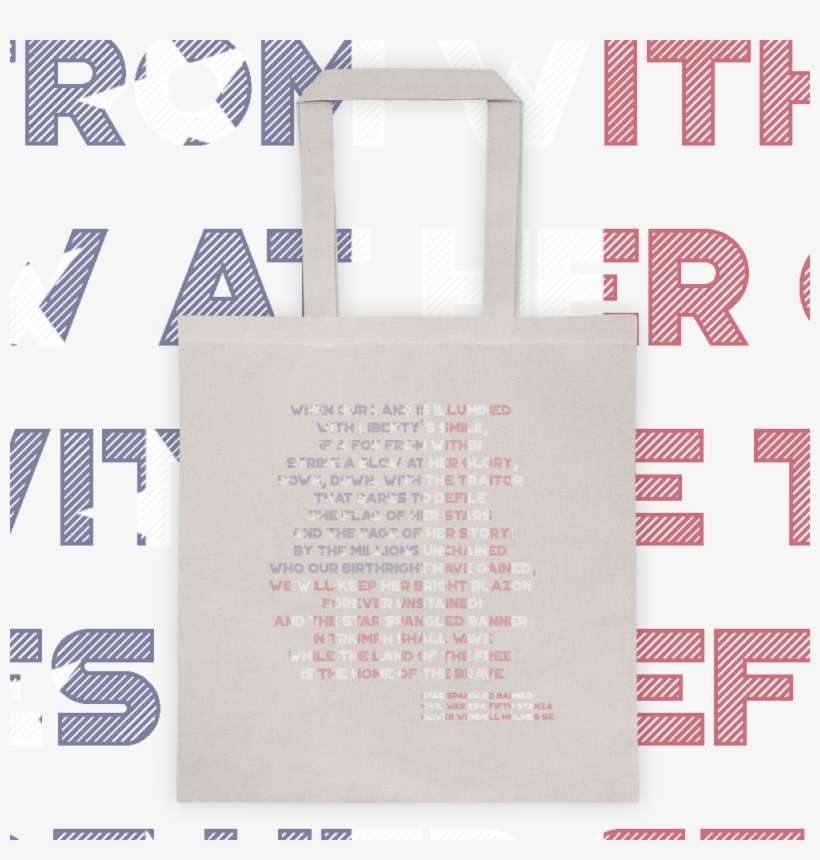 Star Spangled Banner - Tote Bag, transparent png #3817561