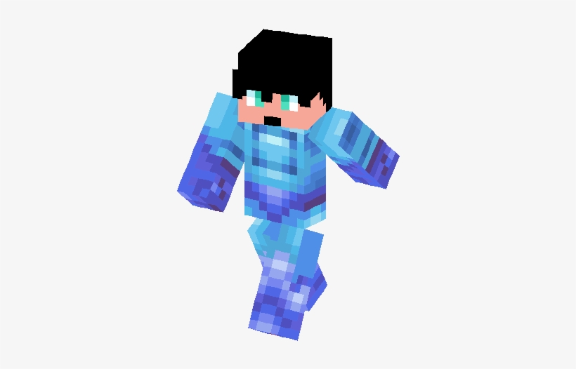 Megaman Without His Helmet Skin - Megaman Minecraft Png, transparent png #3817563