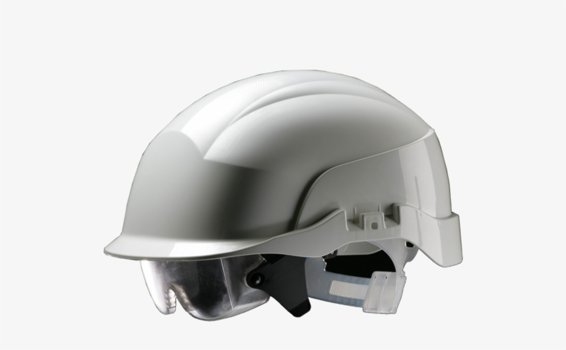 Spectrum White Helmet - Ventilation, transparent png #3817857