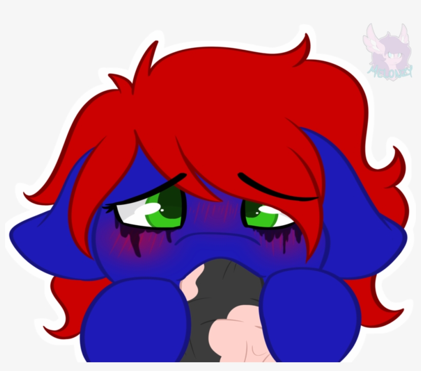 Explicit, Eyeshadow, Female, Horsecock, Looking At - Cartoon, transparent png #3817929