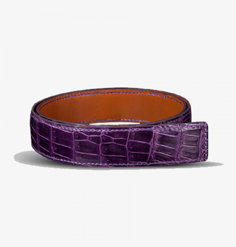 New Puple Color Belt For Hermes Buckle - Belt, transparent png #3817973