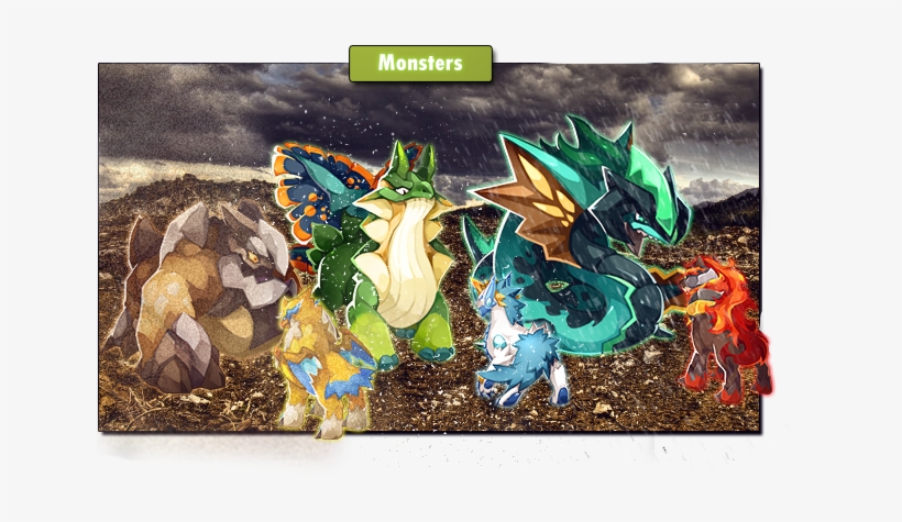 Monster Banner - Haypi Monsters The Lost Tower Monster List, transparent png #3818021