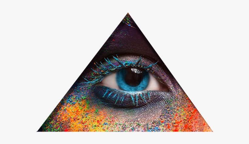 1 1 Eye Triangle - Eye Liner, transparent png #3818104