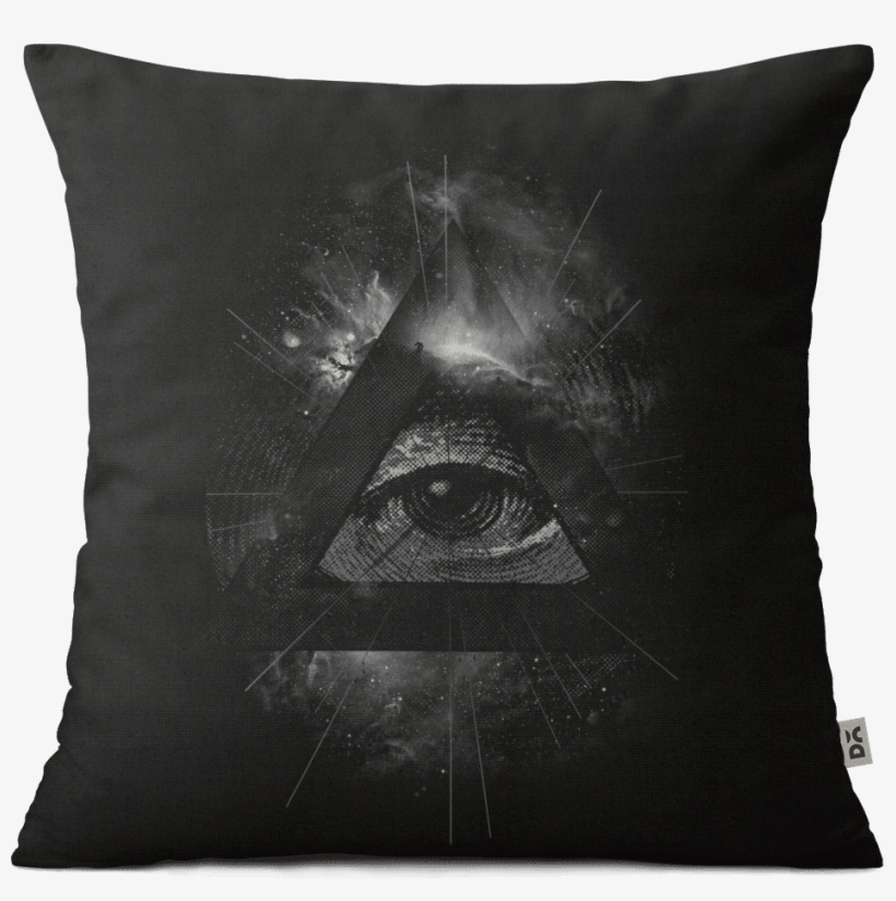 Dailyobjects Eye In Triangle 12" Cushion Cover Buy - Eye Samsung Galaxy S5 Slim Case, transparent png #3818227