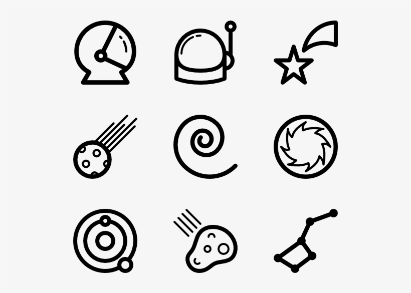 Space - Mass Media Icon Png, transparent png #3818283