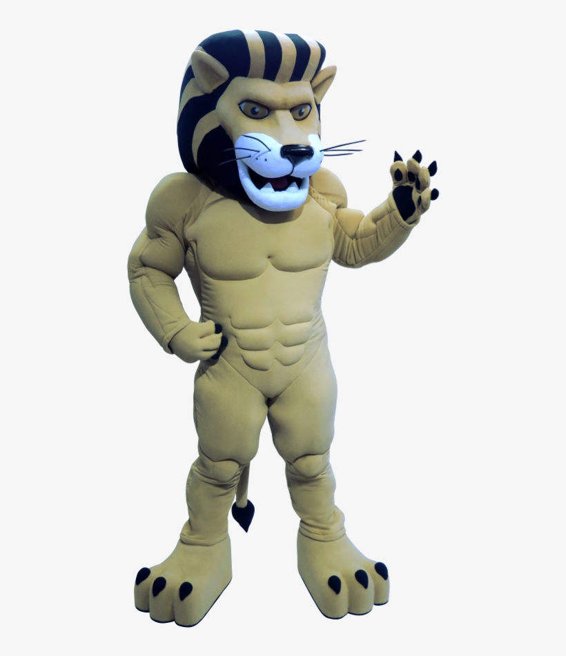 Meet The Lindenwood University Lion Custom Animal Masocts - Mascot, transparent png #3818376