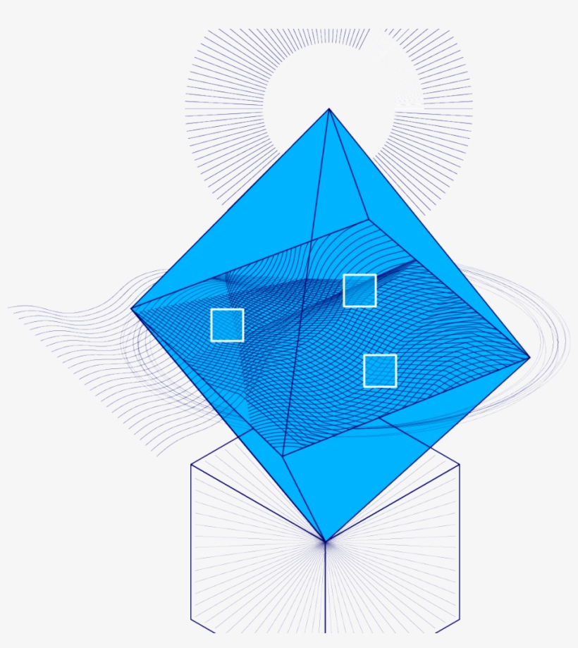 Recplatf Graphic@2x - Triangle, transparent png #3818397