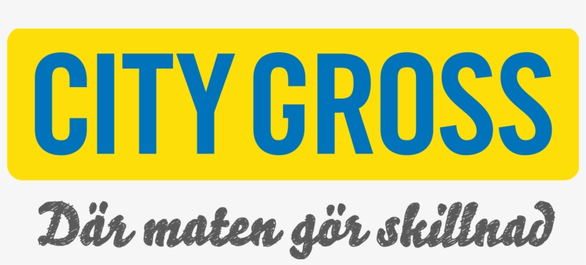 Open - City Gross Logo, transparent png #3818787