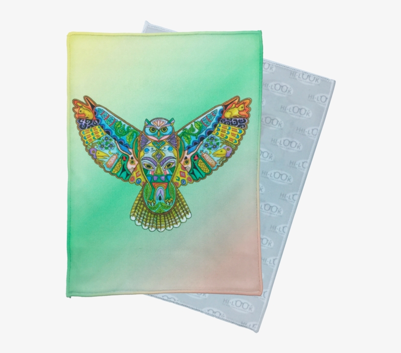 Great Horned Owl Microfiber Cleaning Cloth - Pure Country Weavers Great Horned Owl Cotton Blanket, transparent png #3818928