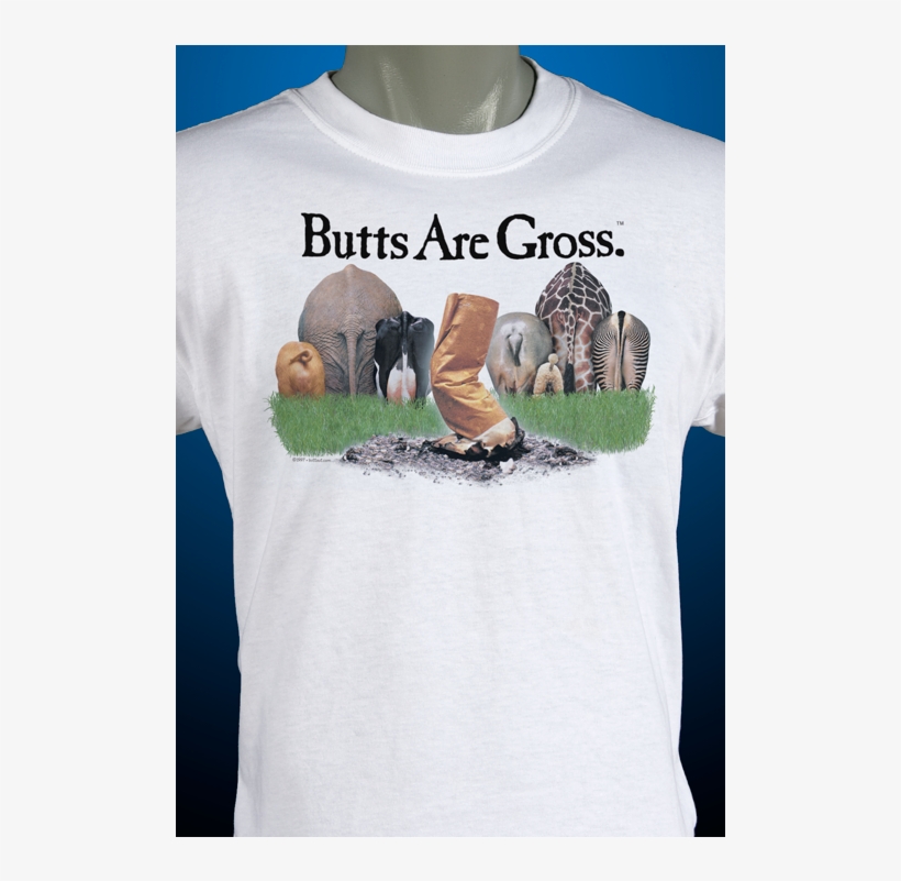 "butts Are Gross" - Butts Are Gross Shirt, transparent png #3819217