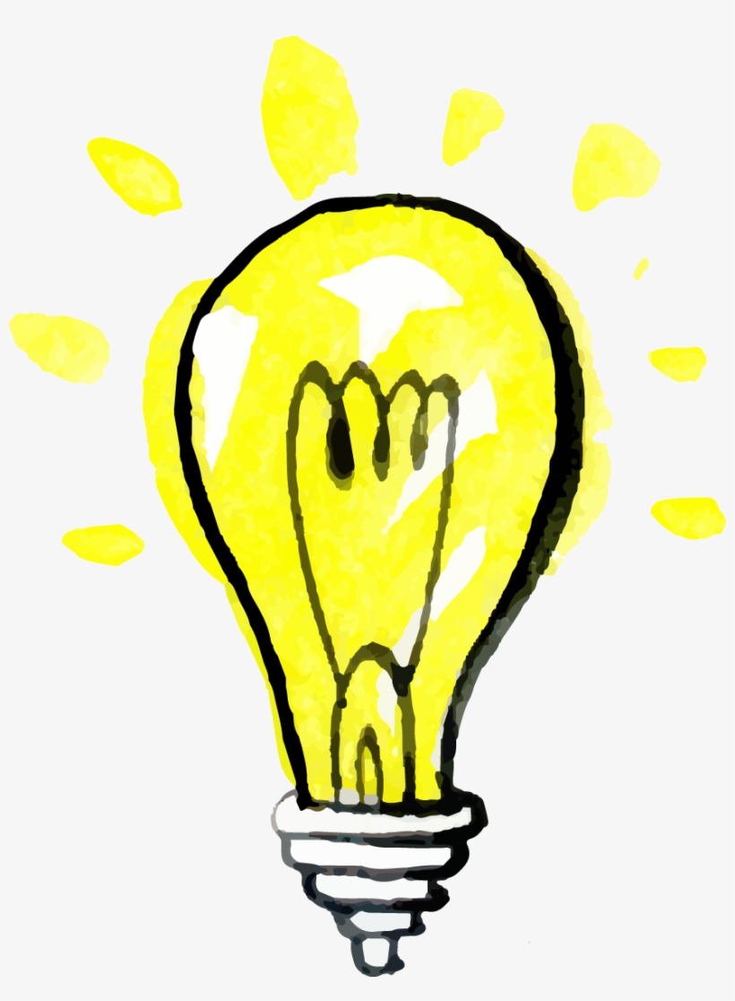 Incandescent Light Bulb Drawing Computer File - Light Bulb Drawing Png, transparent png #3819310