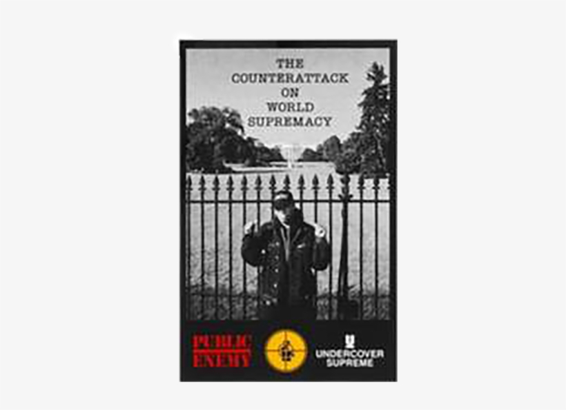 Supreme Public Enemy White House Sticker - Supreme Public Enemy Sticker, transparent png #3819805