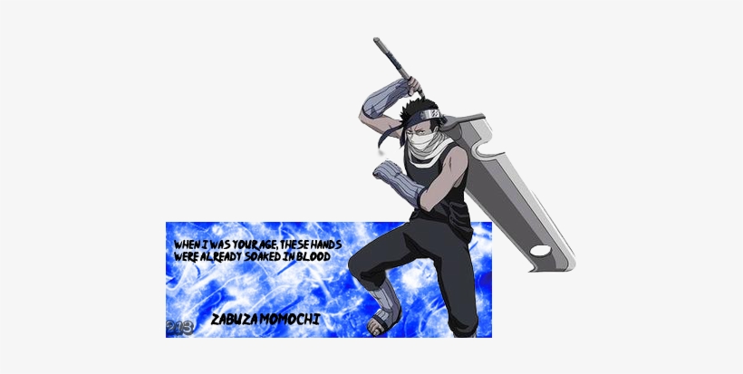 Picture - Naruto Momochi Zabuza 2nd Cosplay Costumes, transparent png #3819964