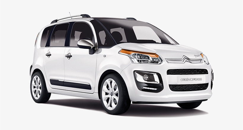 Citroen C3 Picasso - Citroen C3 Picasso Back Png, transparent png #3819988
