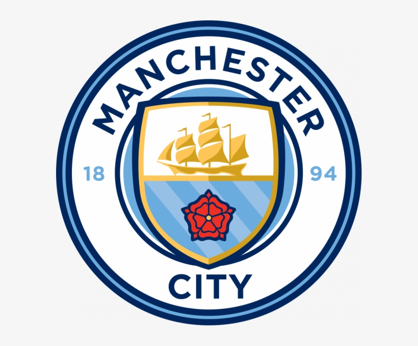Manchester City Fc Badge Svg - Logo Manchester City Dream League Soccer 2018, transparent png #3820369