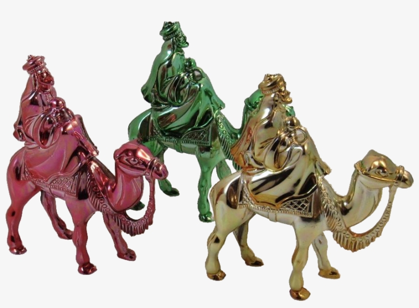Bradford Three Kings 3 Wise Men Hard Plastic Christmas - Christmas Day, transparent png #3820441