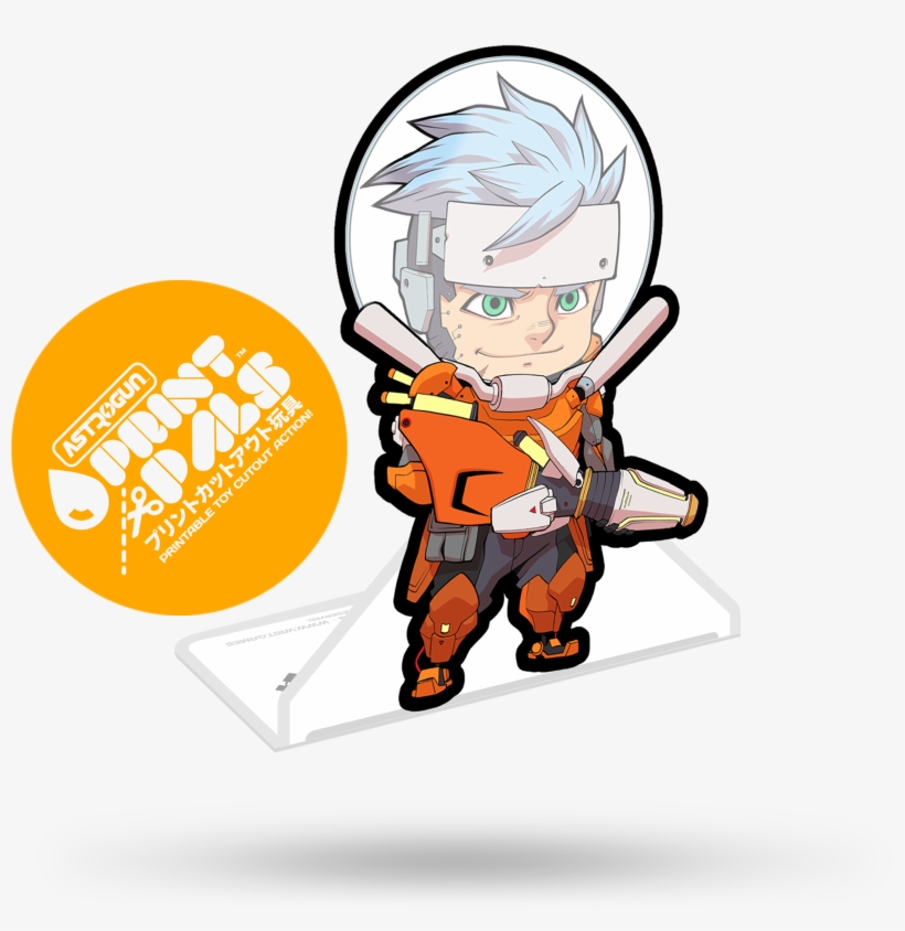 Printpals™ Enzo - Made Example - Astrogun, transparent png #3820495