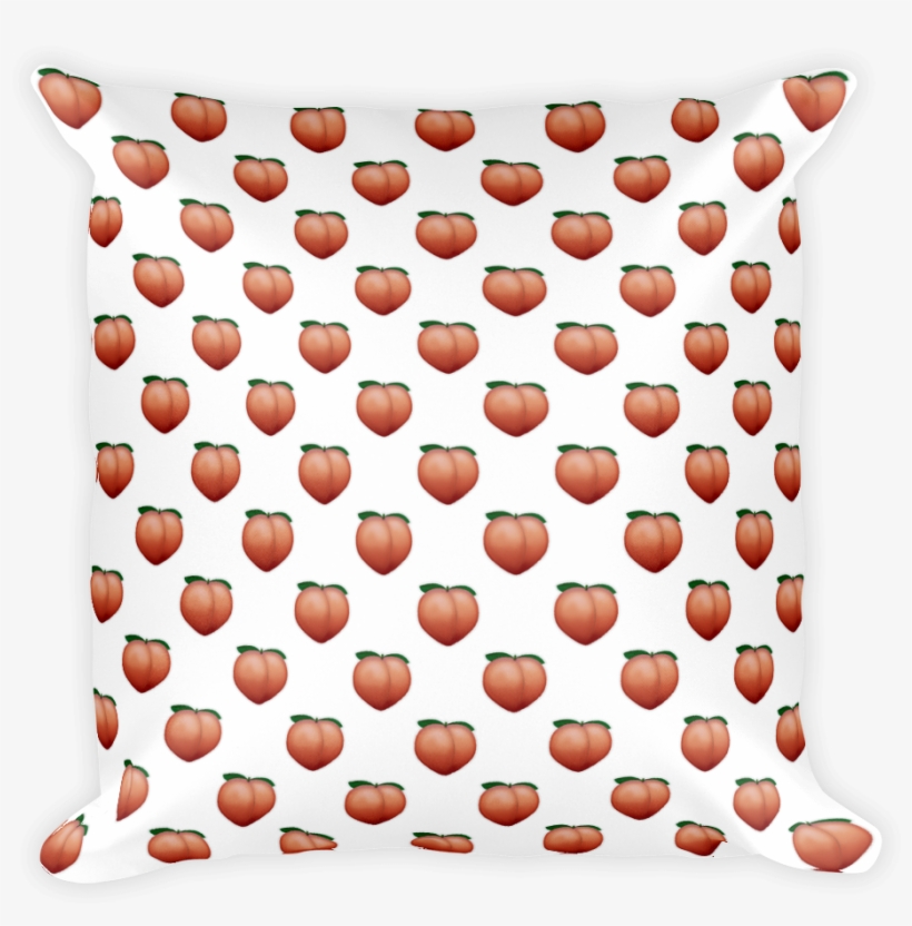 Emoji Pillow - Peach-just Emoji - Fried Shrimp Emoji Pillow, transparent png #3820657