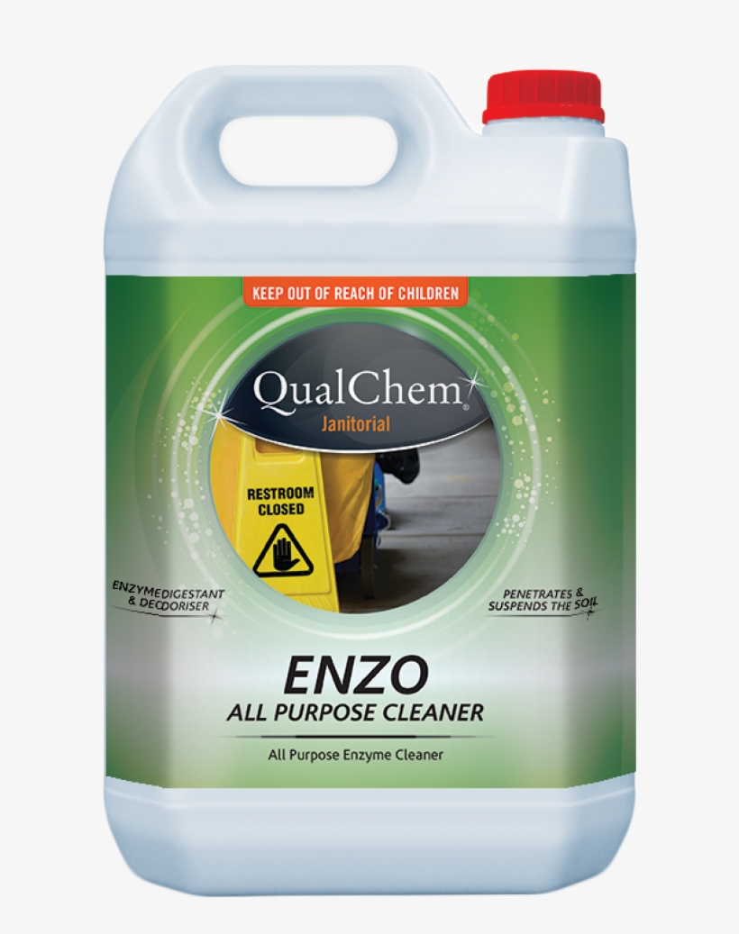 Enzo All Purpose Enzyme Cleaner 5l - Cleaning, transparent png #3820903