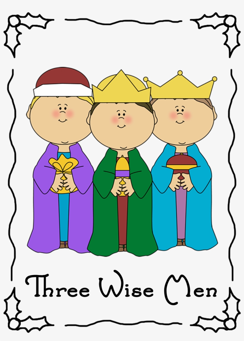 They Are The Three Wise Men - Christmas Carol Story Map, transparent png #3821084