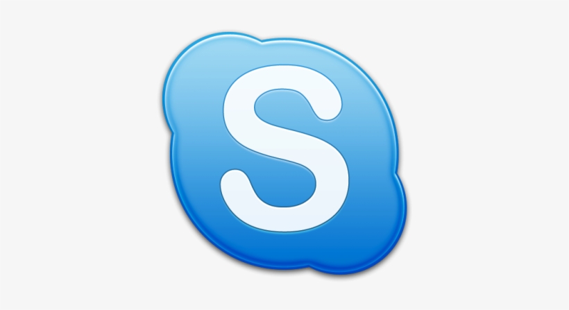 Blue Logo Skype Free Png Png Images - Skype Email Logo, transparent png #3821792