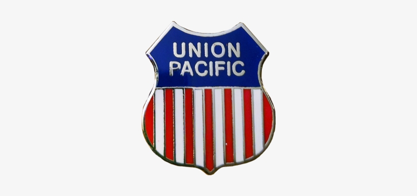 Vintage Union Pacific Logo Pin, Vintage Pin, Peabe, - Union Pacific Logo Png, transparent png #3821817