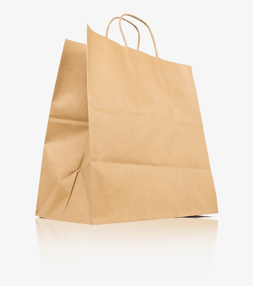 Brown Medium Bag - Bag, transparent png #3821982