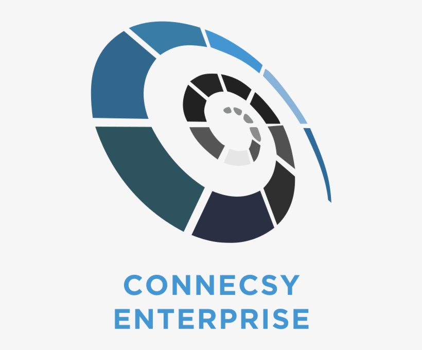 Leaflet Connecsy Enterprise For Lync/skype For Business - Purple And Grey Logos, transparent png #3822246