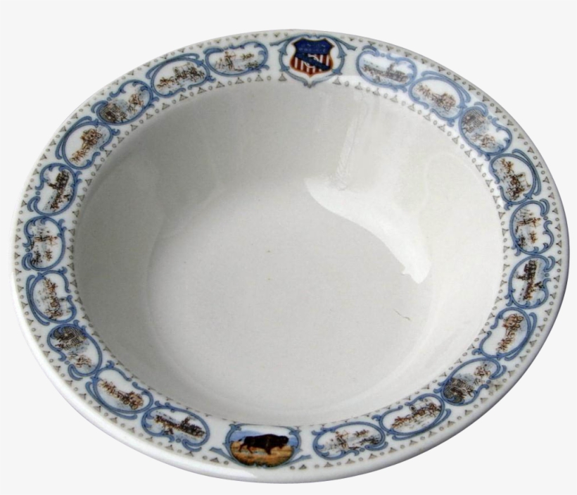 Vintage Union Pacific Railroad China Sauce Side Dish - Sauce, transparent png #3822278