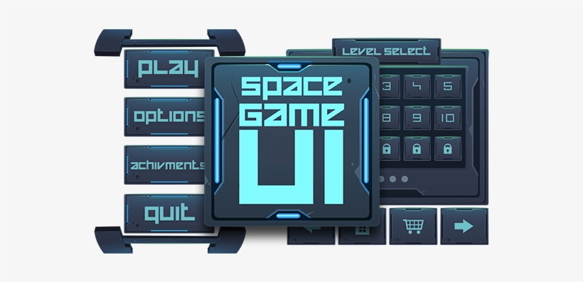 Space Game Gui - Electronics - Free Transparent PNG Download - PNGkey