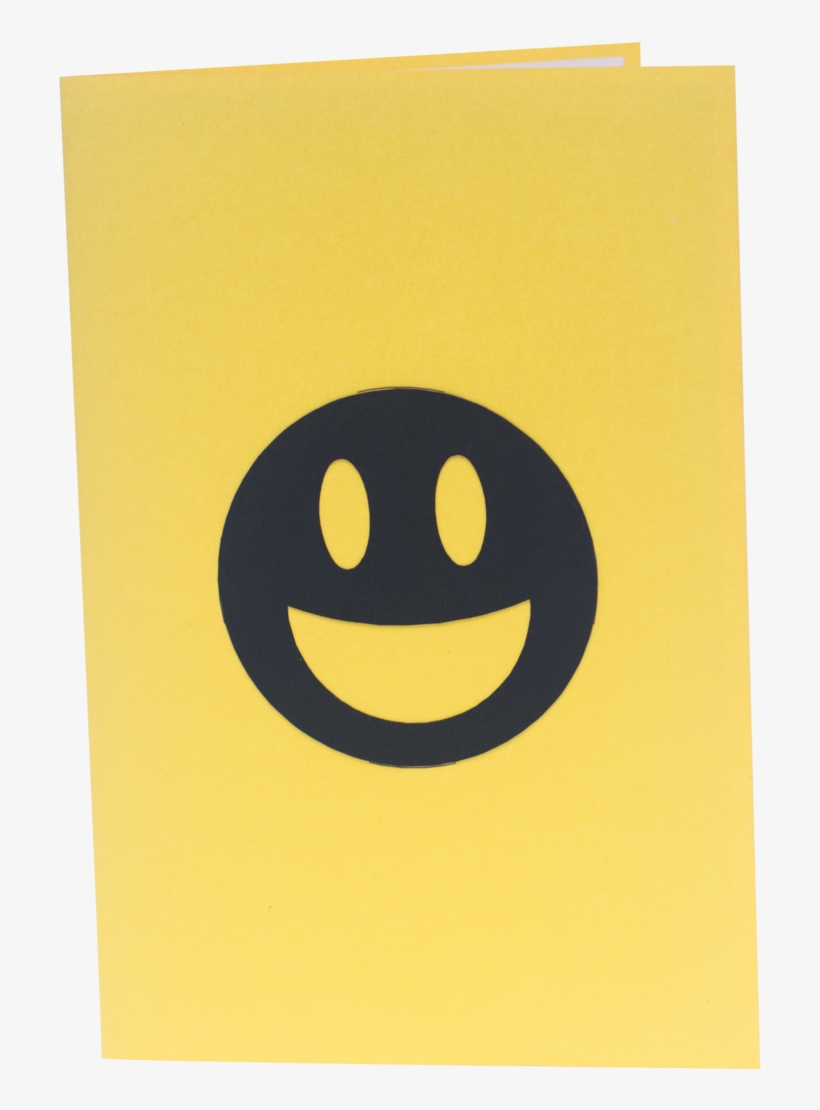 Emoji Pop Up Card Collection - Smiley, transparent png #3822525