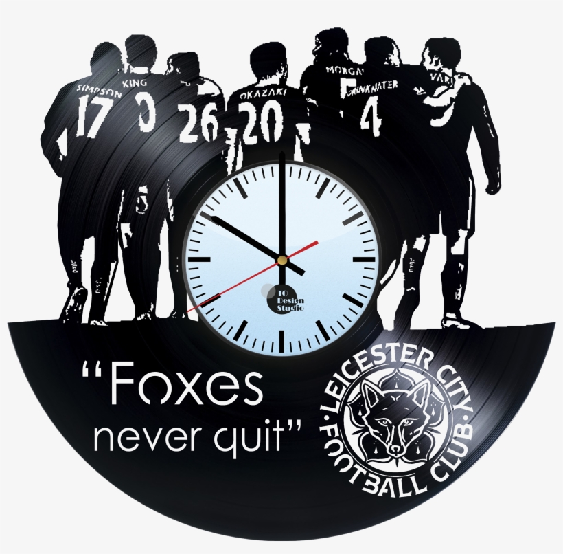 Euro - Modern Vinyl Record Wall Clock With All Superheroes, transparent png #3822611