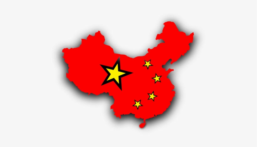 China,china - China With Chinese Flag, transparent png #3822682