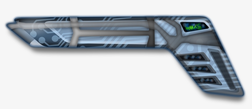This Free Icons Png Design Of Futuristic Gun, transparent png #3823014