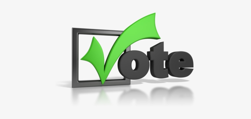 Vote Checkmark - Voting, transparent png #3823057
