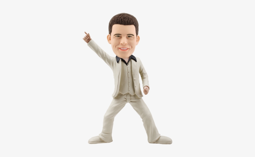 Custom Bobblehead Dancing Man - Dancer Male Transparent, transparent png #3823199