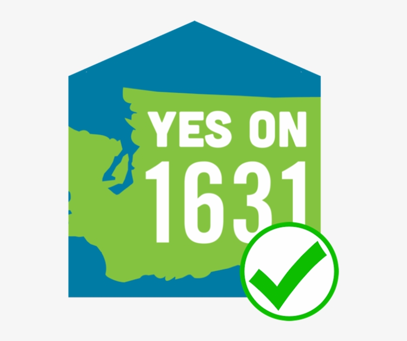 Yes1631btu-checkmark - Vote Yes On 1631, transparent png #3823258