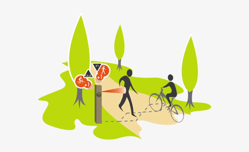 Leicester City Council Has Installed Pedestrian And - Cost, transparent png #3823703